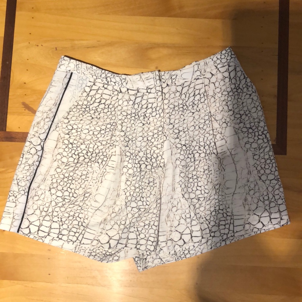 Printed philosophy flowy shorts